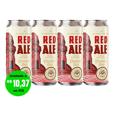 RED ALE - COMPRE 3, LEVE 4 LATAS  473ml
