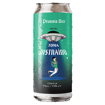 CERVEJA TOMA DISTRAIDO TRIPEL LATA 473ML UNIDADE