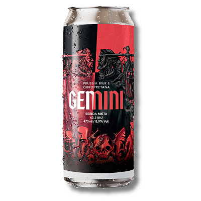 Gemini Ris com Whiskey (Imperial Sout) unidade - Lata 473ml