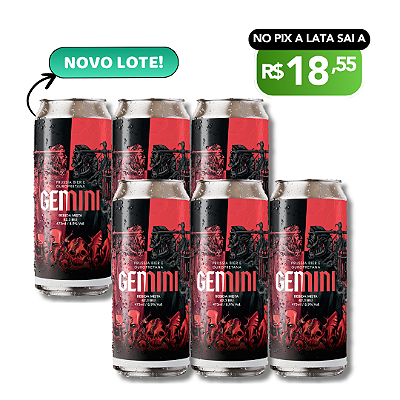 Gemini RIS com Whisky - 6 Latas 473ml