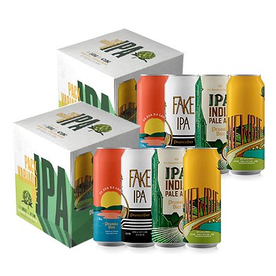 2 Packs de IPAs - 8 Latas 473ml
