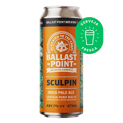 Ballast Point Sculpin IPA unidade - Lata 473ml
