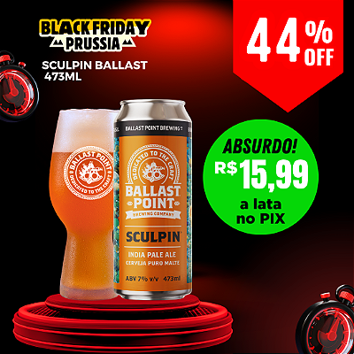 Ballast Point Sculpin IPA unidade - Lata 473ml