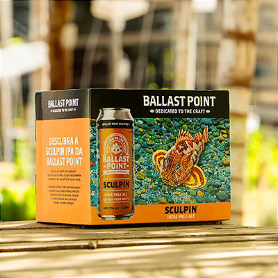Pack Ballast Point Sculpin - 6 Latas 473ml