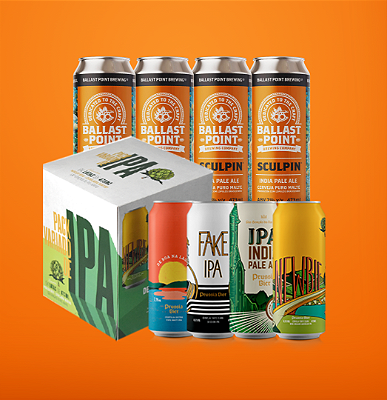 Ballast Point Sculpin IPA + Pack de IPAs - 8 Latas 473ml