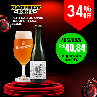 CERVEJA OP 06 - PETIT SAISON- GARRAFA 375ML