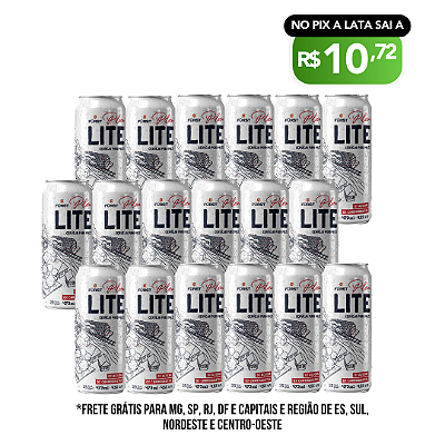 Pilsen Lite Furst - Low Carb, Zero Açucar - 18 Latas 473ml