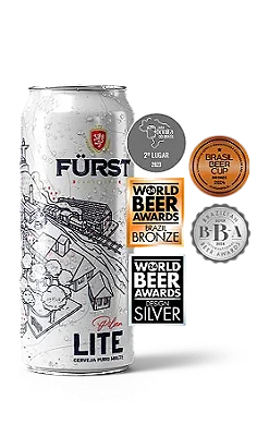 CERVEJA PILSEN LITE FURST LATA 473ML UNIDADE