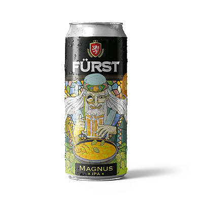 CERVEJA FURST MAGNUS IPA LATA 473ML UNIDADE