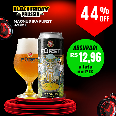 CERVEJA FURST MAGNUS IPA LATA 473ML UNIDADE