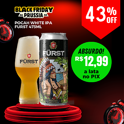 CERVEJA FURST POCAH WHITE IPA 473ML UNIDADE