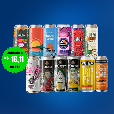 Cervejas Fortes – 12 Latas