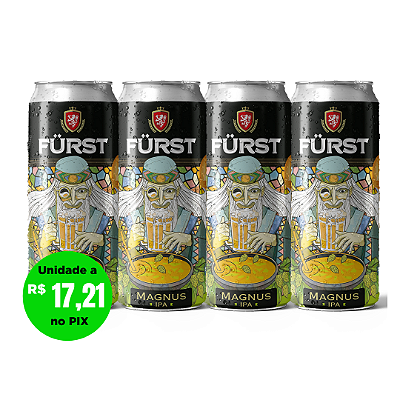MAGNUS IPA - COMPRE 3, LEVE 4 LATAS  473ml