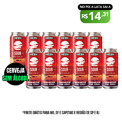 Catharina Sour Furtas vermelhas - SEM ALCOOL -12 LATAS
