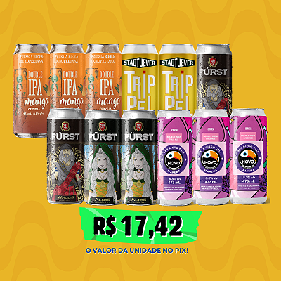 Cervejas Fortes – 12 Latas