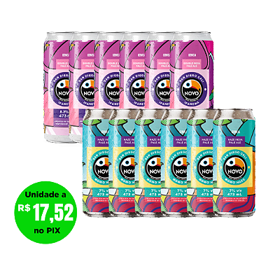 Combo Novo Brazil  Momo + Ipanema – 12 Latas
