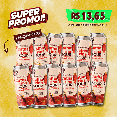Superpromo Lançamento Catharina Sour - 12 Latas 473ml