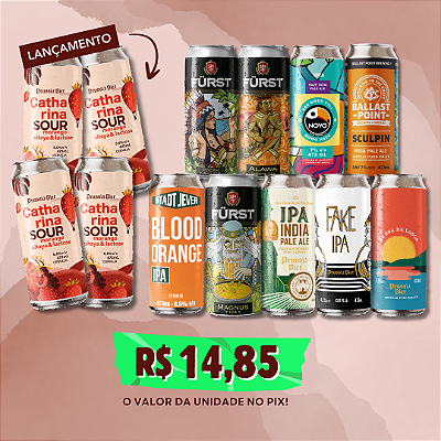 IPA Lover + Catharina Sour – 13 Latas