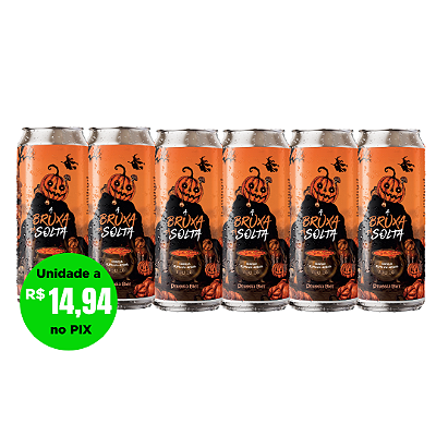 # A Bruxa Esta Solta – Pumpkin Ale – 6 Latas