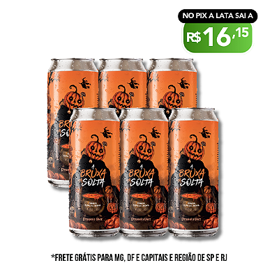 A Bruxa tá Solta – Pumpkin Ale – 6 Latas