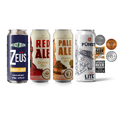 4 cervejas - *O desconto no valor integral é aplicado abaixo