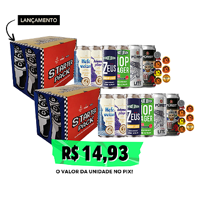 2x Starter Pack – 12 Latas 473ml