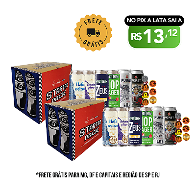 2x Starter Pack – 12 Latas 473ml