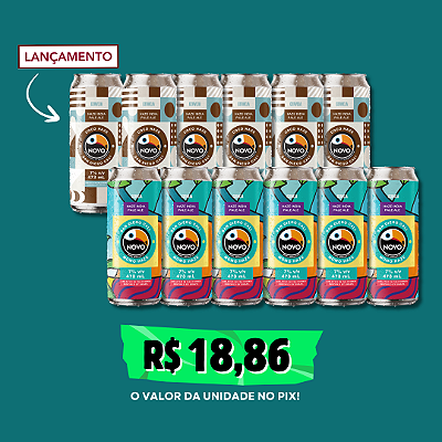 Kit Novo Brazil: Coco Haze + Momo – 12 Latas