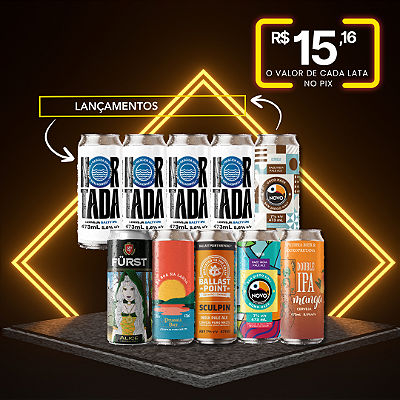 FavorIPAS – most sold IPAs – 10 latas