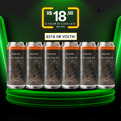 Black IPA – 6 latas