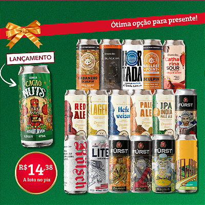 Tudão - Uma de cada - 18 Latas 473ml