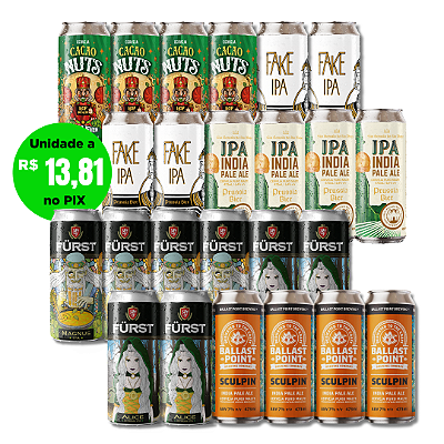 Kit Festa Mix IPAs - 24 Latas
