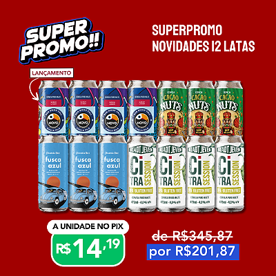 Super Promo Novidades – 14 latas