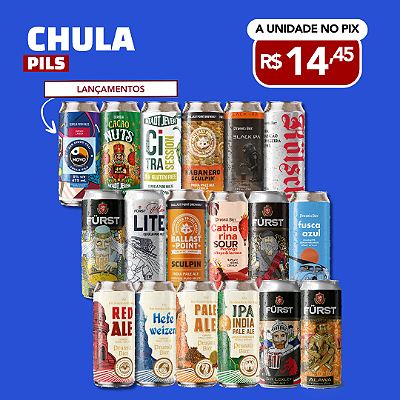 Tudão - Uma de cada - 18 Latas