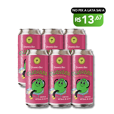 Guayaba - Blonde Ale com Goiaba – 6 Latas