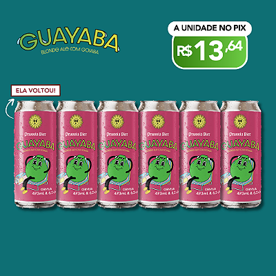 Guayaba - Blonde Ale com Goiaba – 6 Latas