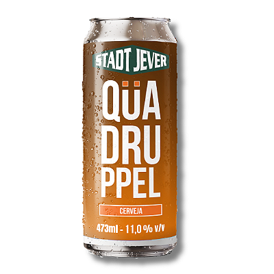 CERVEJA STADT JEVER QUADRUPEL LATA 473ML UNIDADE