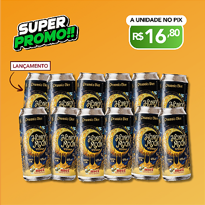 SUPER PROMO HONEY MOON - Witbier com mel – 12 LATAS