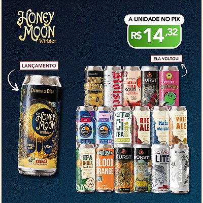 Tudão – uma de cada – 18 latas