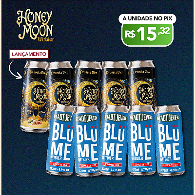 Duelo de Witbier – Belgas – 10 Latas