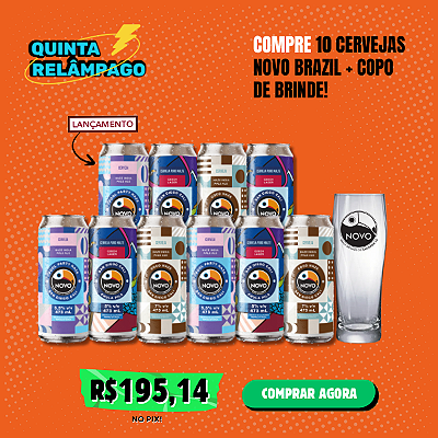 Quinta Relampago – Imersão Novo Brazil – 10 Latas + Copo 650ml
