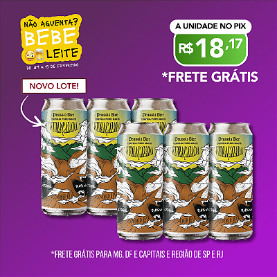 Fumaçaiada - Barley Wine Smoked Beer – 6 Latas