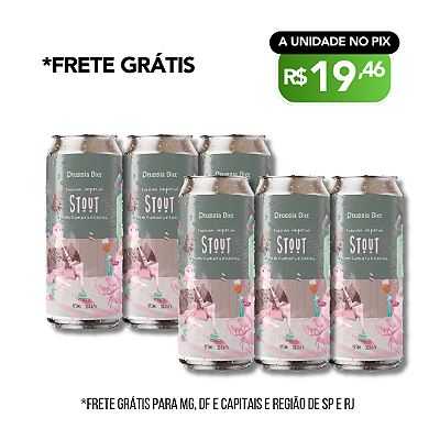 Ris da Mari - Imperial Stout com cacau e cumaru – 6 Latas