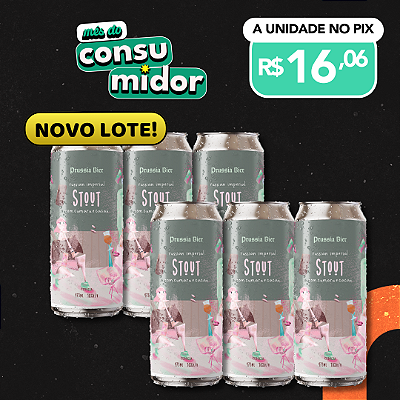 Ris da Mari - Imperial Stout com cacau e cumaru – 6 Latas