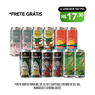 Kit cervejas fortes – 12 latas