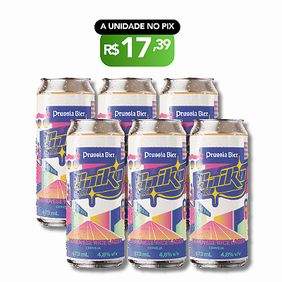 Saiko Rice Lager – 6 latas de 473ml