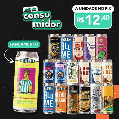 Tudão – Uma de cada – 18 latas de 473ml