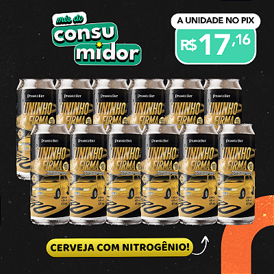 Dry Stout com nitrogênio – 12 Latas de 473ml