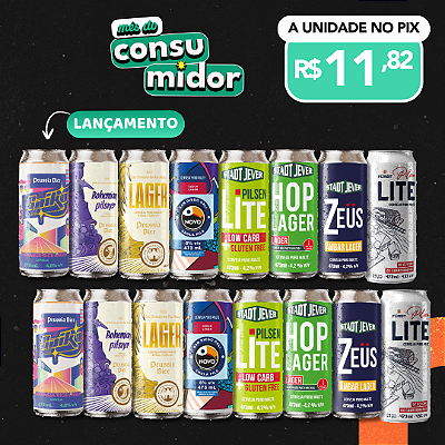 Lager BOX – 16 latas de 473ml