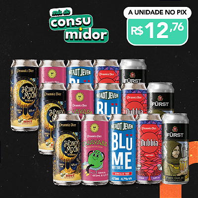 Kit Belga - 15 latas 473ml